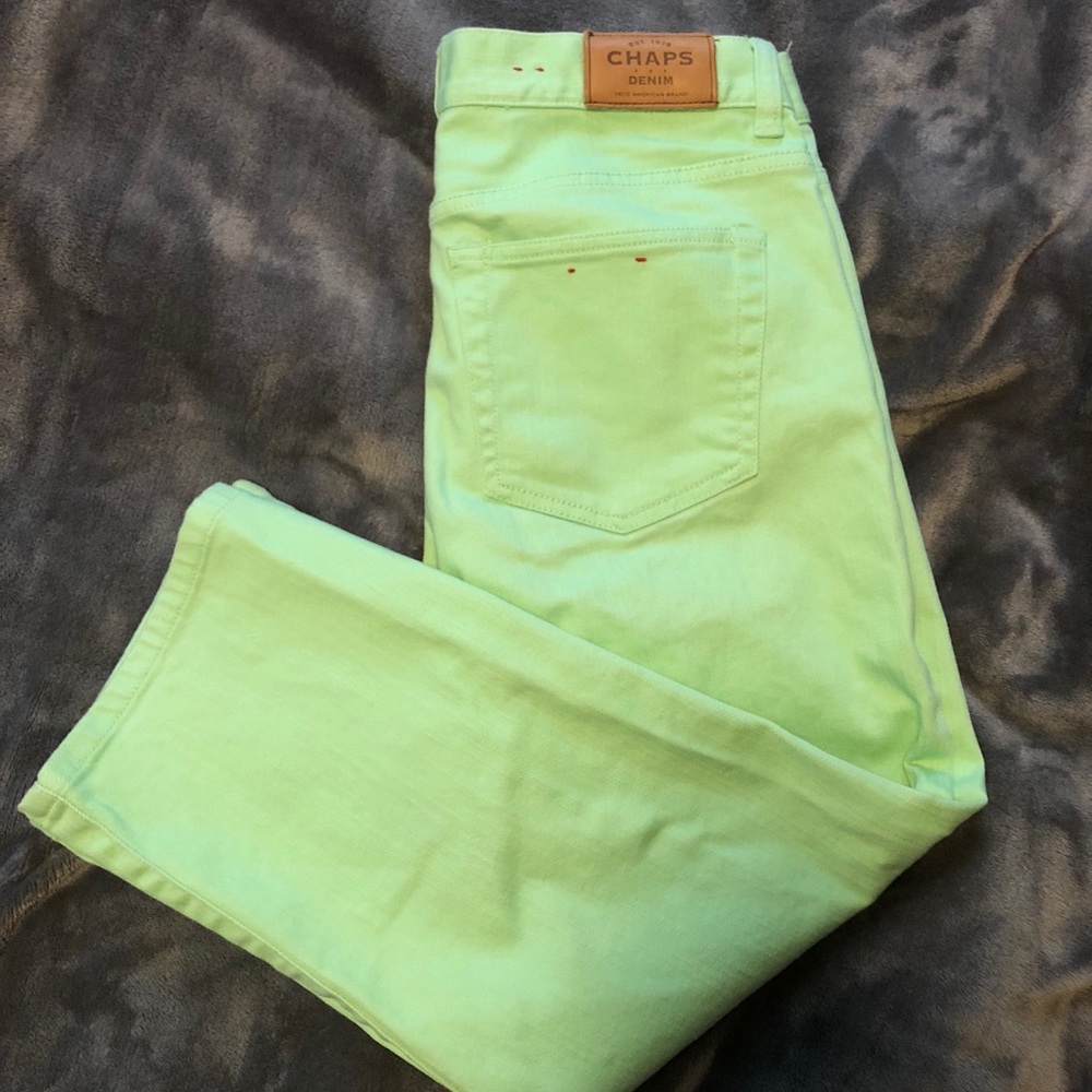 High waisted Size 4 Chaps capris